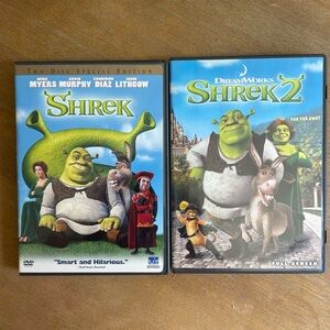 Shrek and Shrek 2 DVD Set